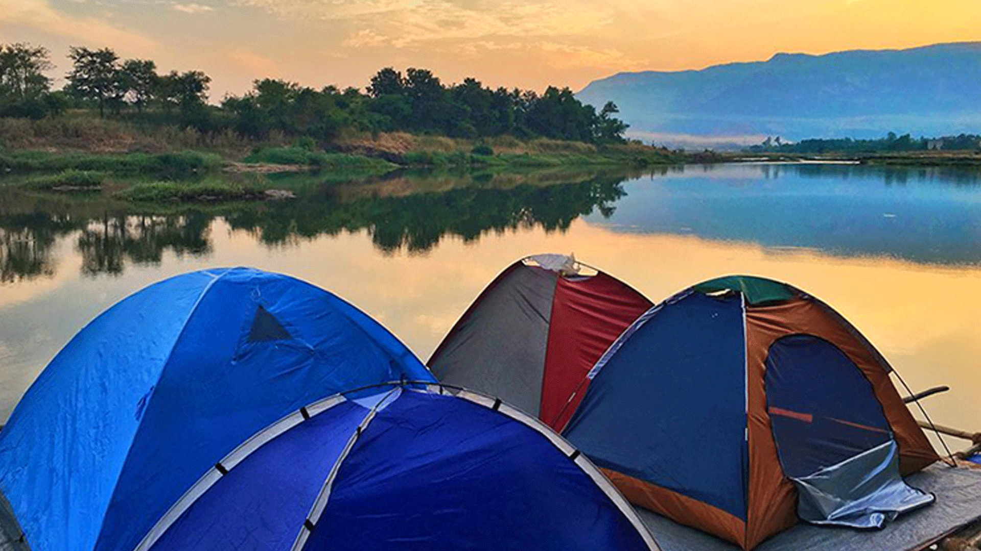 Flaoting-tents