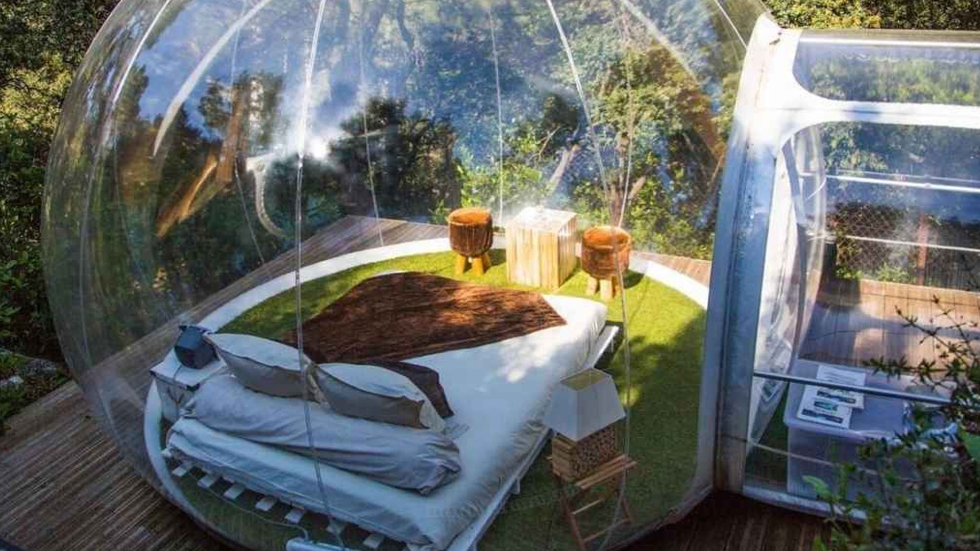 Transparent-tents