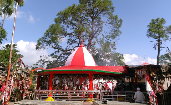 gol devta temple binsar